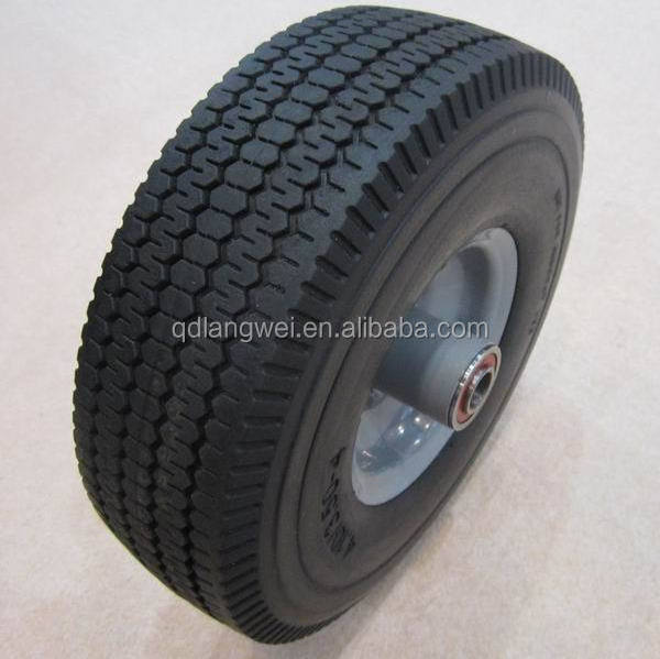 Tires Flat-Free Hand Truck Tire, 10.5in. x 4.10/3.50-4