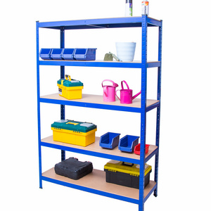 Metal Steel Racking Garage Storage Shelving 5 Tier Shelves