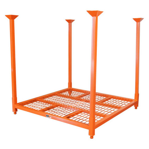 Corrosion Protection Industrial Folding Detachable Portable Metal Rack Storage Shelf Stacking Racks & Shelves Rack For Tire