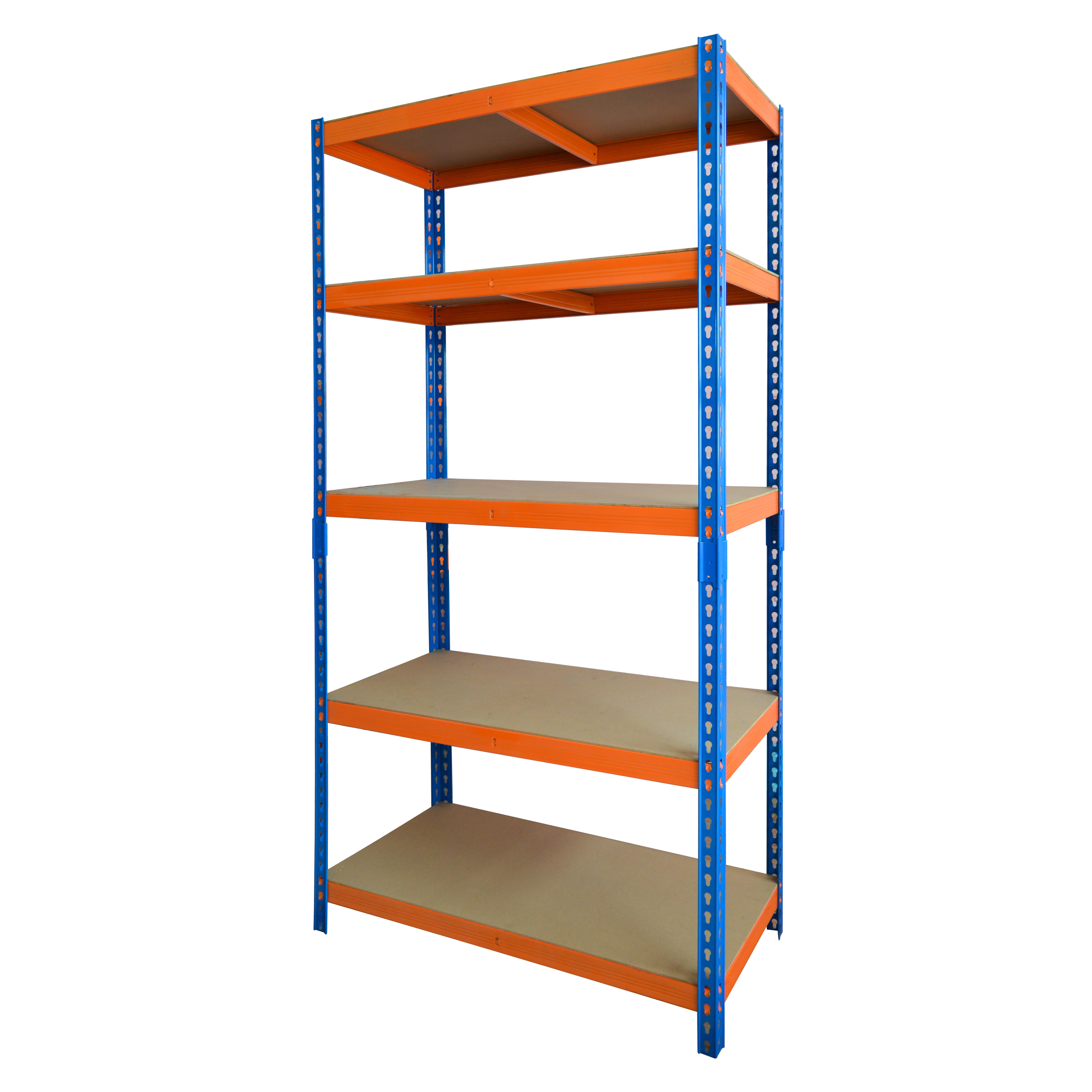 Heavy Duty 5 Shelves Boltless Racks Warehouse Metal Shelf Garage