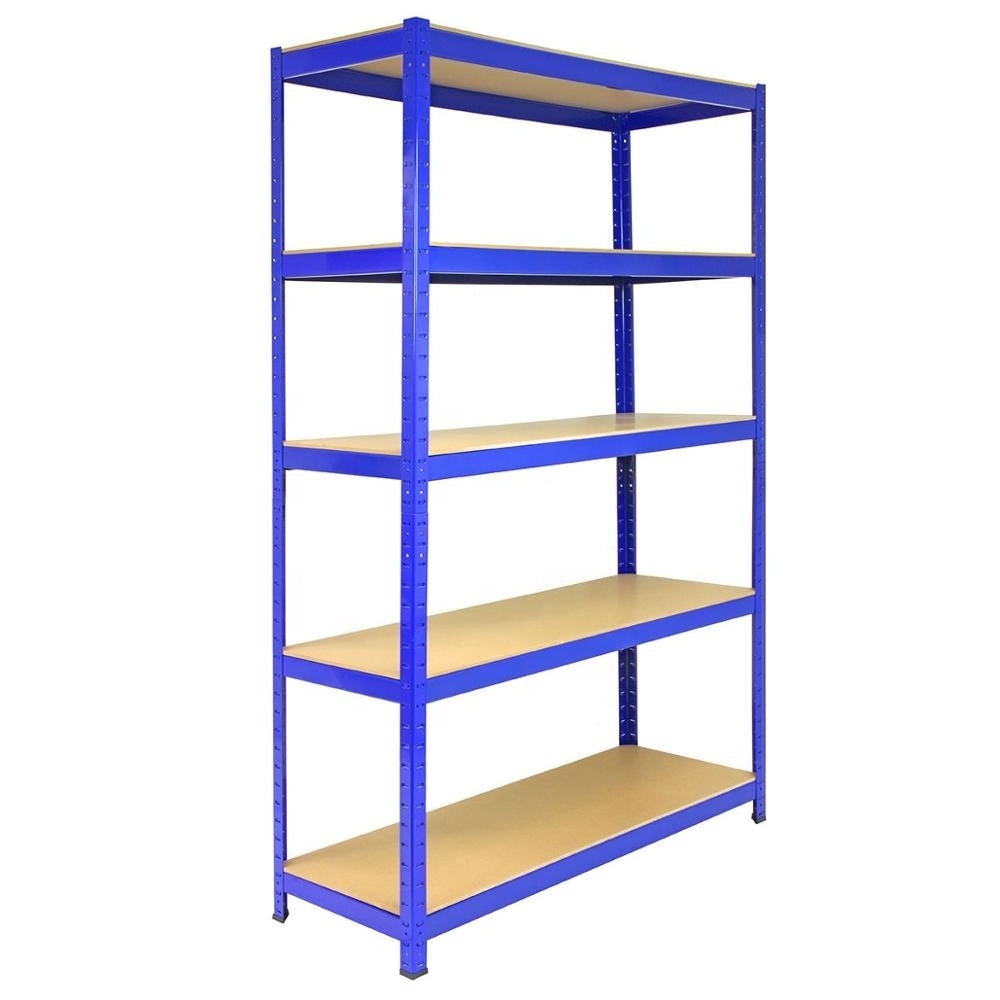 Heavy Duty Metal Steel Rack 5 Shelves Industrial Garage Storage Racks Warehouse Shelving Unit Heavy Duty Metal Shelf Rack