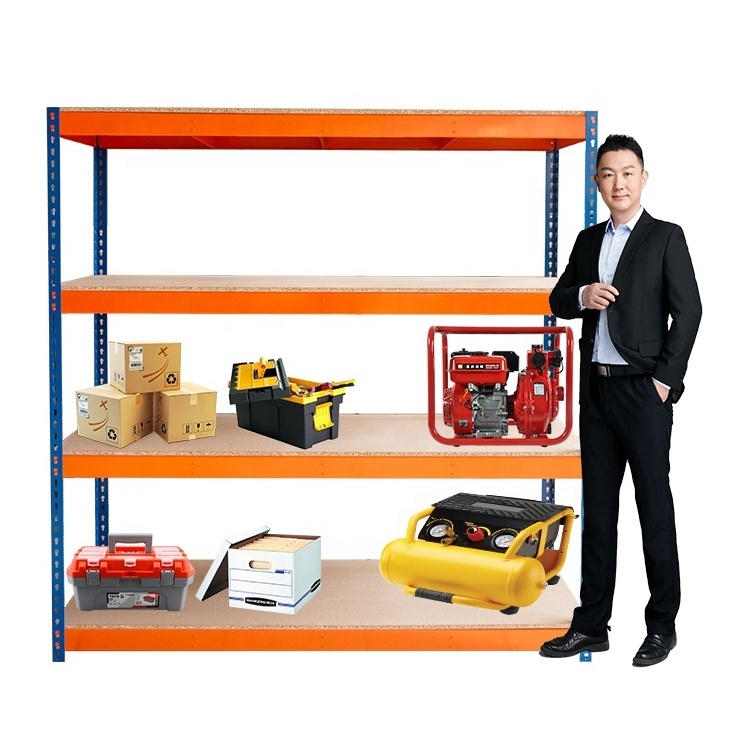 Industrial Garage Adjustable  Steel Rack Shelves Racking Stackable Warehouse Storage Rack Shelf Warehouse Heavy Duty 500kg