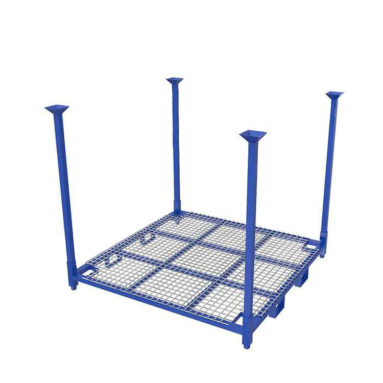 Corrosion Protection Industrial Folding Detachable Portable Metal Rack Storage Shelf Stacking Racks & Shelves Rack For Tire