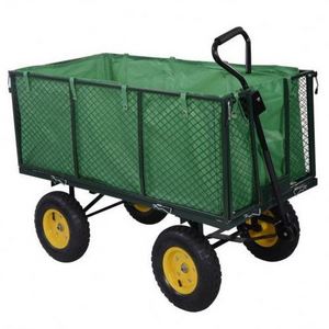 Wagon garden cart aluminium hand trolley