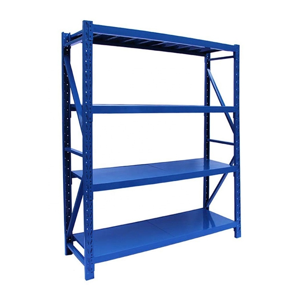 Heavy Duty 5 Level Garage Freestanding Estantes Black Shelving Unit Warehouse Metal Garage Long Span Shelving