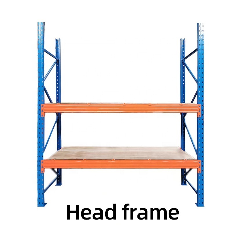 Custom Heavy Duty Boltless Steel 4 Tier Shelves Garage Shelves 400Kg/Layer Metal Warehouse Rack Pallet Stacking Shelving