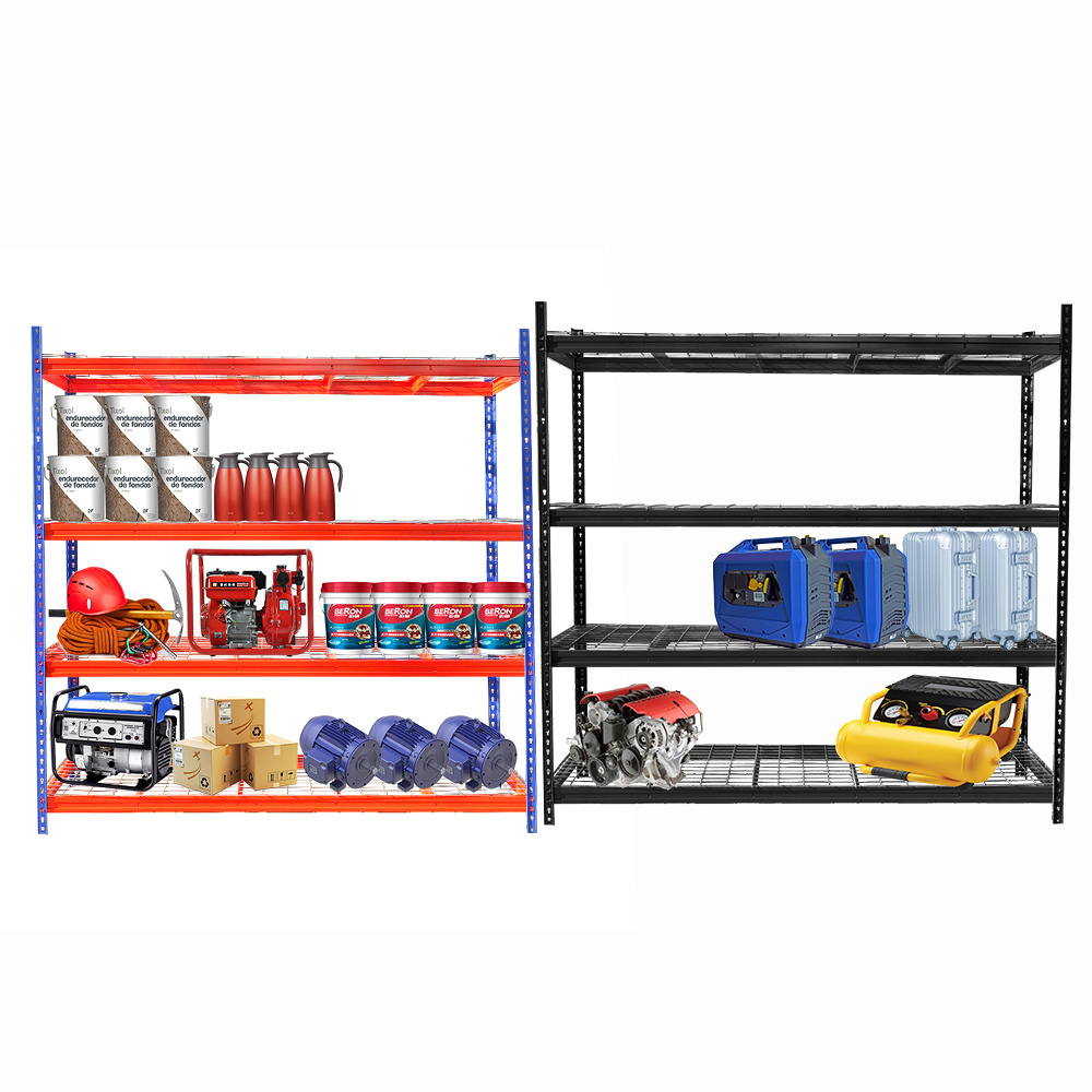 200x200x60cm 5 Tier Racking Shelf Heavy Duty Mesh Wire Garage Shelving Storage Shelves Unit