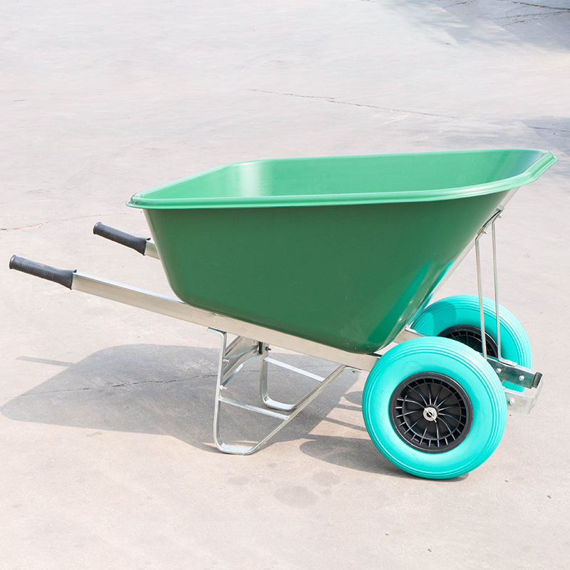 heavy duty steel garden wheelbarrow