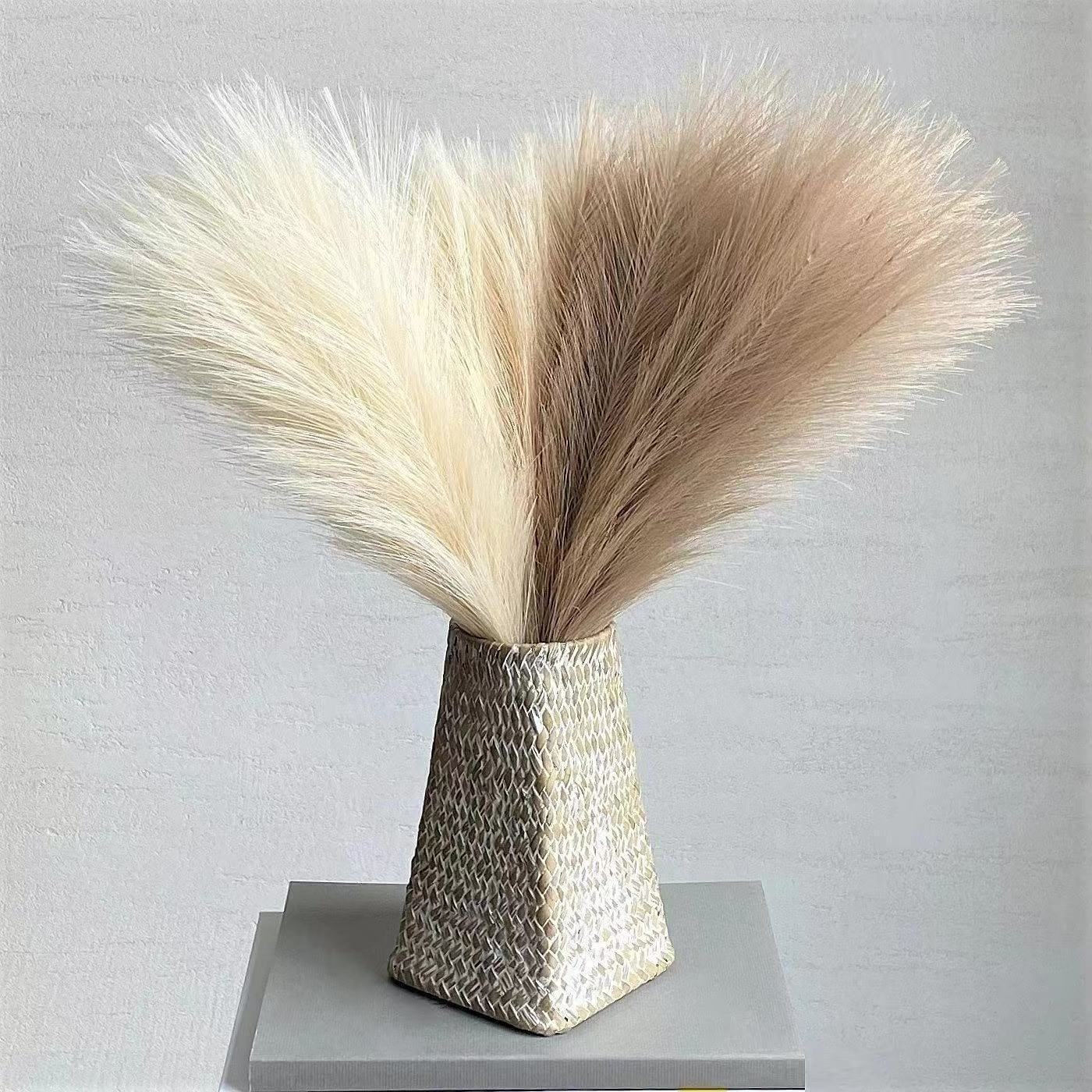 Pampas Artificial Plants Artificial Pampas Grass Decorative Flowers Fluffy Tall Pampas Grass