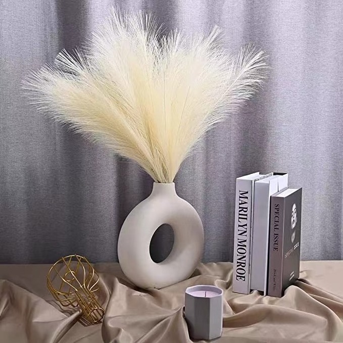 Pampas Artificial Plants Artificial Pampas Grass Decorative Flowers Fluffy Tall Pampas Grass