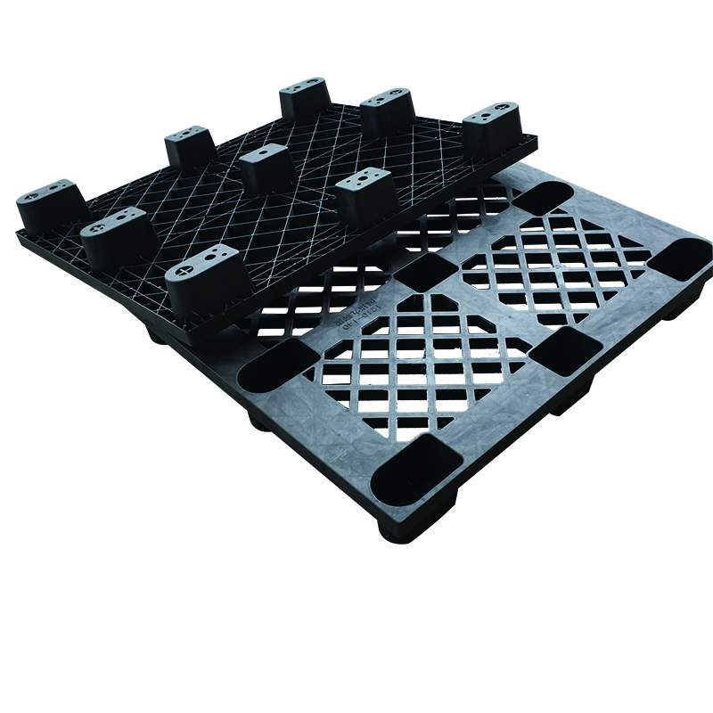 anti-slip low price HDPE  light weight 9 feets plastic pallet supplier  for one time export