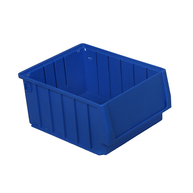 Industrial stackable storage shelf boxes warehouse plastic hanging bin for screw and bolts kits storage