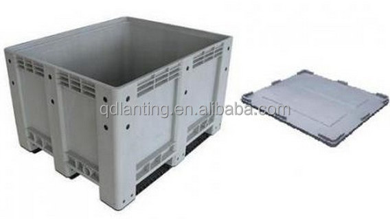 1200X1000X760MM Plastic Crate With Lid And Wheel