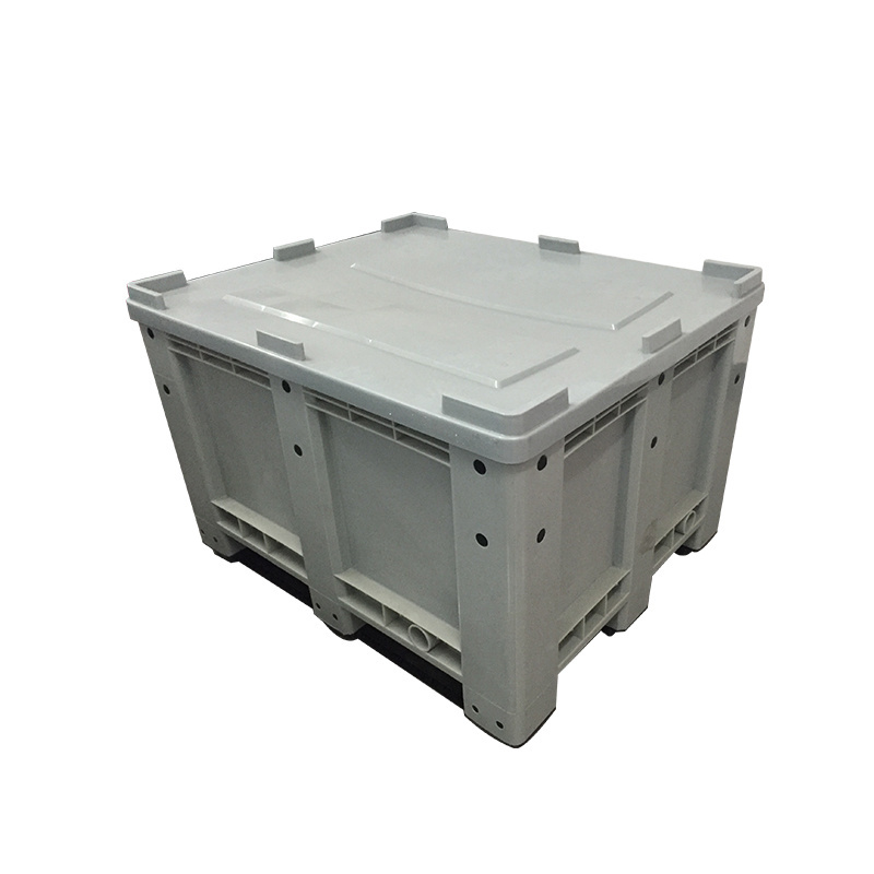 1200X1000X760MM Plastic Crate With Lid And Wheel