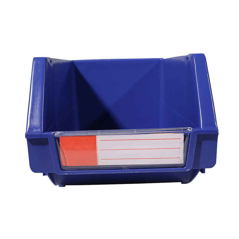 Plastic Virgin Material Stack Hang Storage Bins Box Drawer In Warehouse Garage Hospital School