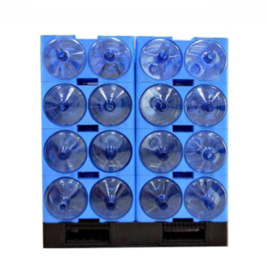 plastic pallet water rack for storage 40 bottles of  19L/20L/5 gallons drinking spring water