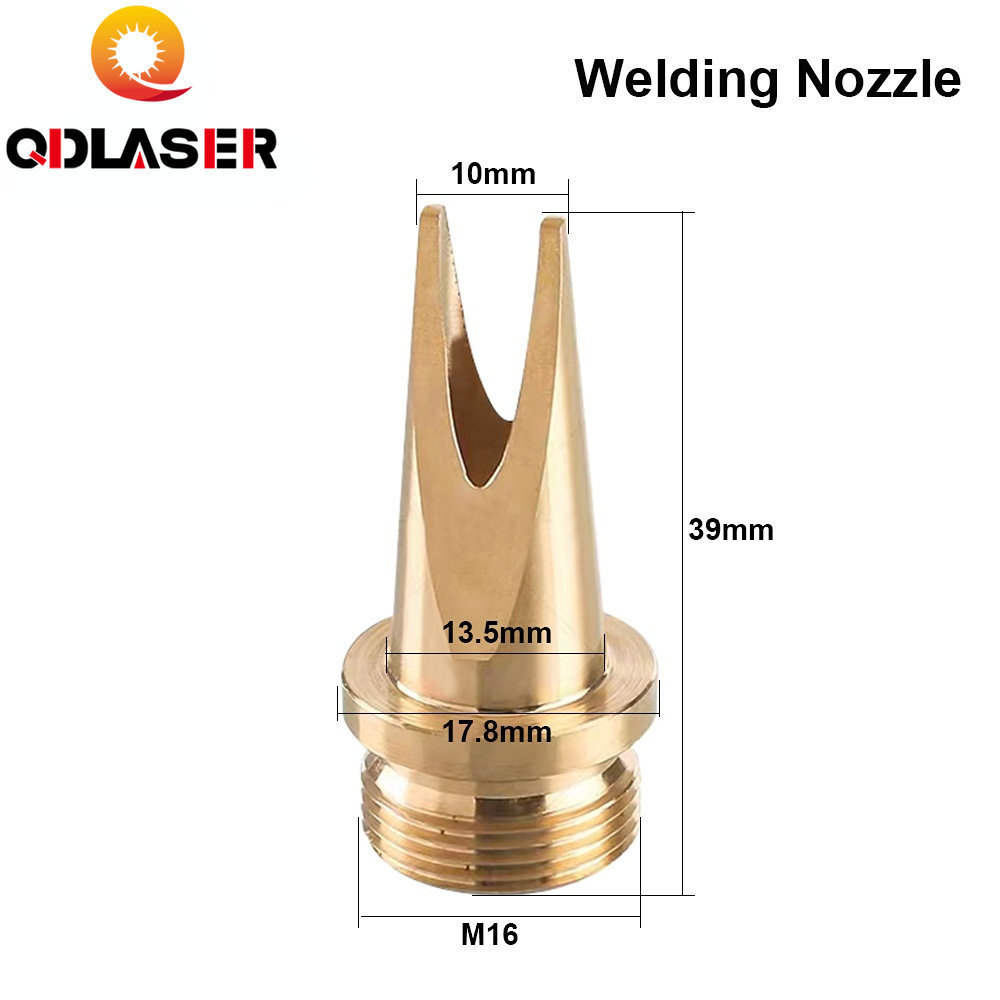 QDLASER  Laser Welding Nozzle M16 Thread  Diameter 17.8mm for 1064nm Laser Welding Machine