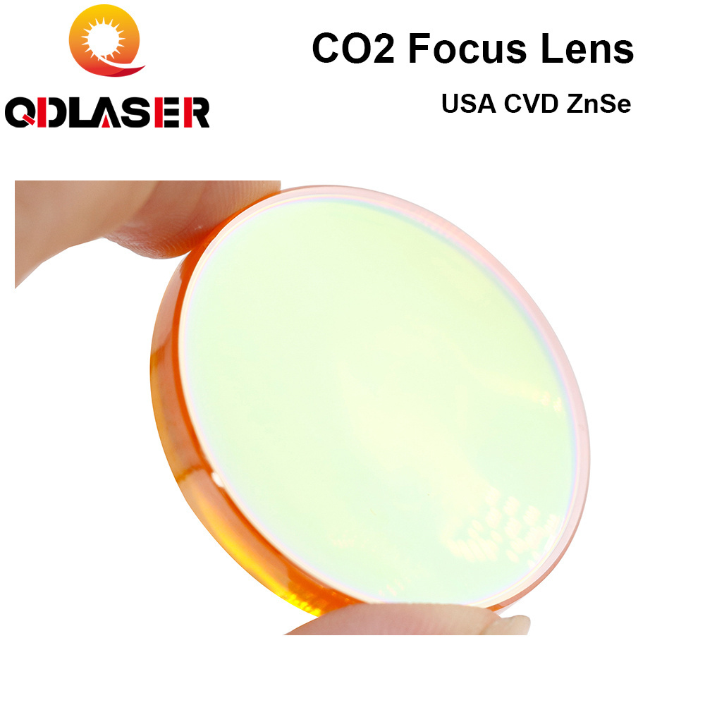 USA ZnSe D12 D15 D18 D19.05 D20 CO2 Laser Focus Lens For Laser Cutting Machine