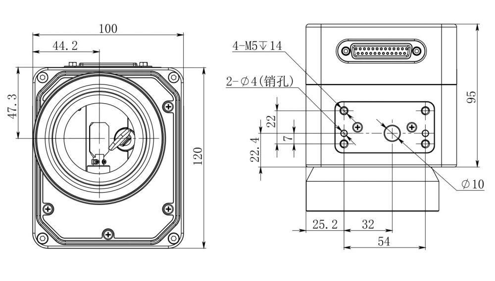 RC1001 / SG7110 / AF2206 Sino Galvo Scanner/Galvanometer Scanner/Scanning Head For Fiber Laser Marking Machine