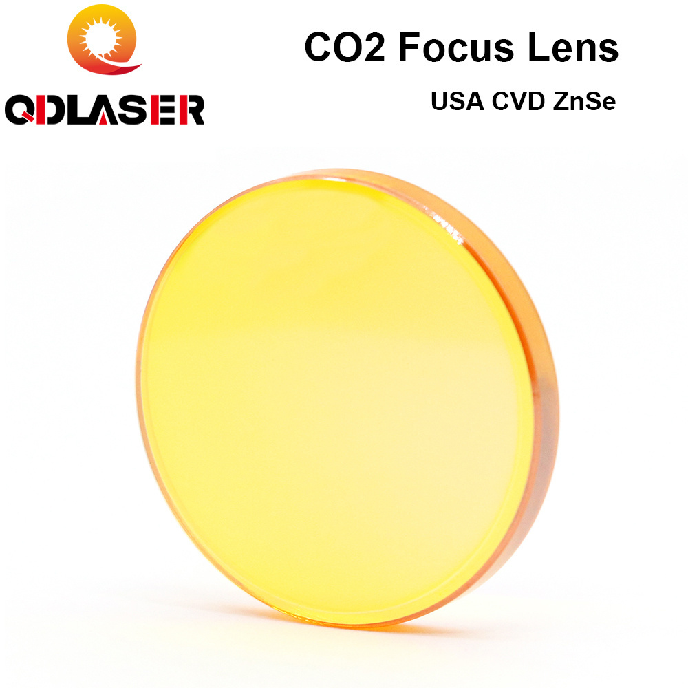 USA ZnSe D12 D15 D18 D19.05 D20 CO2 Laser Focus Lens For Laser Cutting Machine