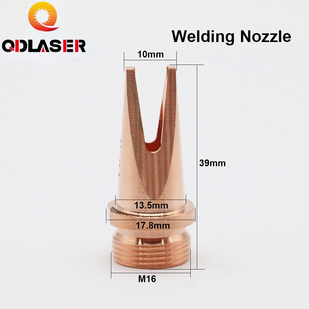 QDLASER  Laser Welding Nozzle M16 Thread  Diameter 17.8mm for 1064nm Laser Welding Machine