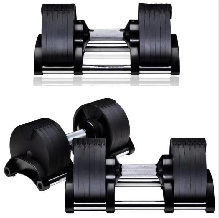 LDH Fitness 40kg weight dumbbell adjustable 32kg adjustable dumbbell stand