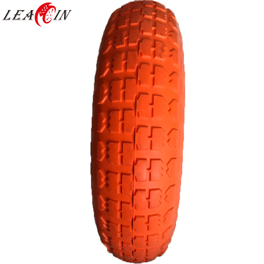 PU foam filled solid wheel 4.00-6 for hand trolley and wheelbarrows 4.00 6