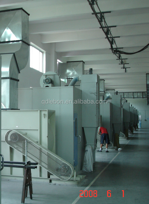 Textile factory dust cleaning machine