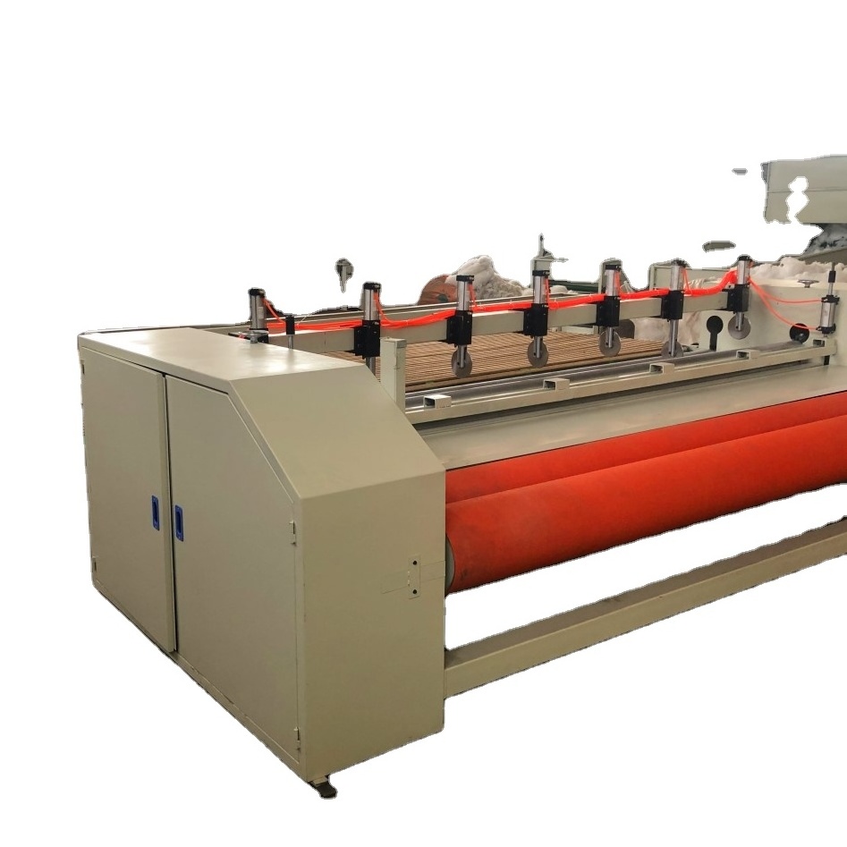 Thermal bonding wadding production line with heating oven glue free fiber sheets sintepon making machine