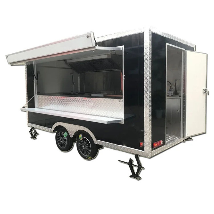 Top Fashion China Mobile Food truck Commercial Service Mobile Food Carts for sale unique design fast food car