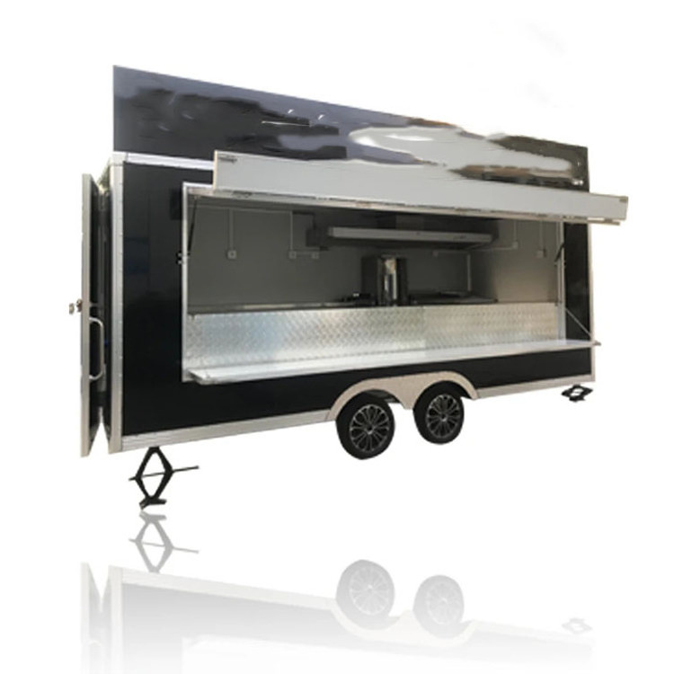 Top Fashion China Mobile Food truck Commercial Service Mobile Food Carts for sale unique design fast food car