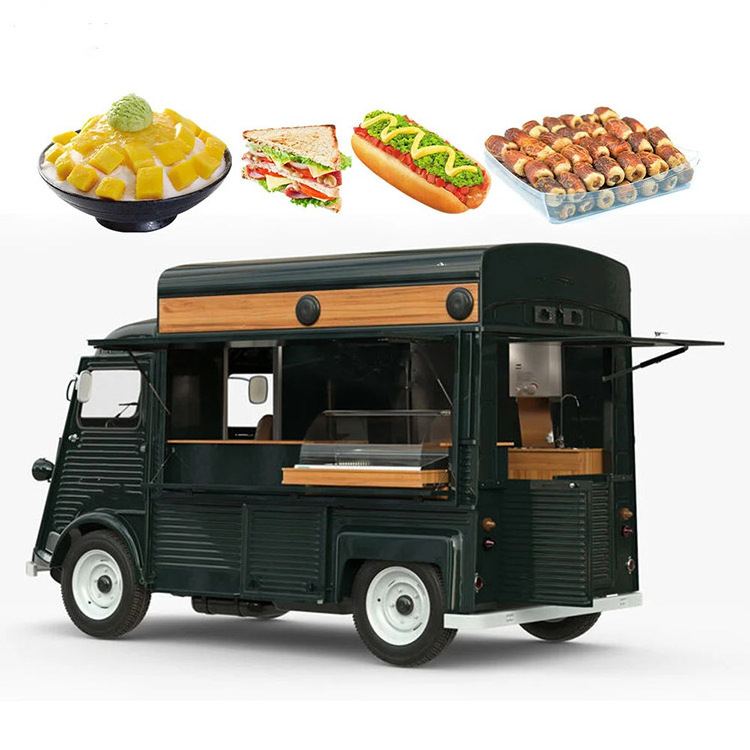 Hot Sale Vinyl Floor Easy To Be Cleaned Electric Tricycle Italian Ice Cream Bubble Tea Coffee Truck Mobile Food Cart