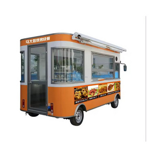 Customized Food car hot dog small coffee ice cream restaurant mobile fast food trailer truck for sale