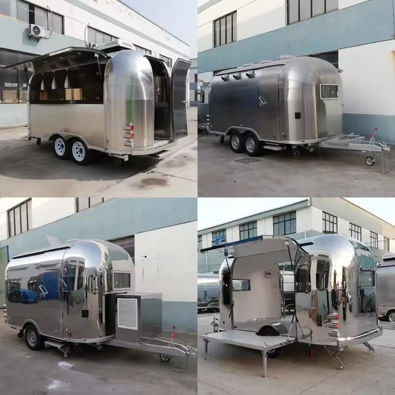 Custom Usa Concession Dining Car Juice Bar Catering Food Trailer Ice Cream Hotdog Food Mobile Food Truck