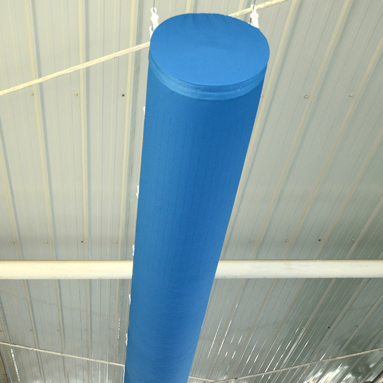 Fabric air duct flexible lay flat ducting ventilation tube