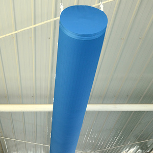 Fabric air duct flexible lay flat ducting ventilation tube