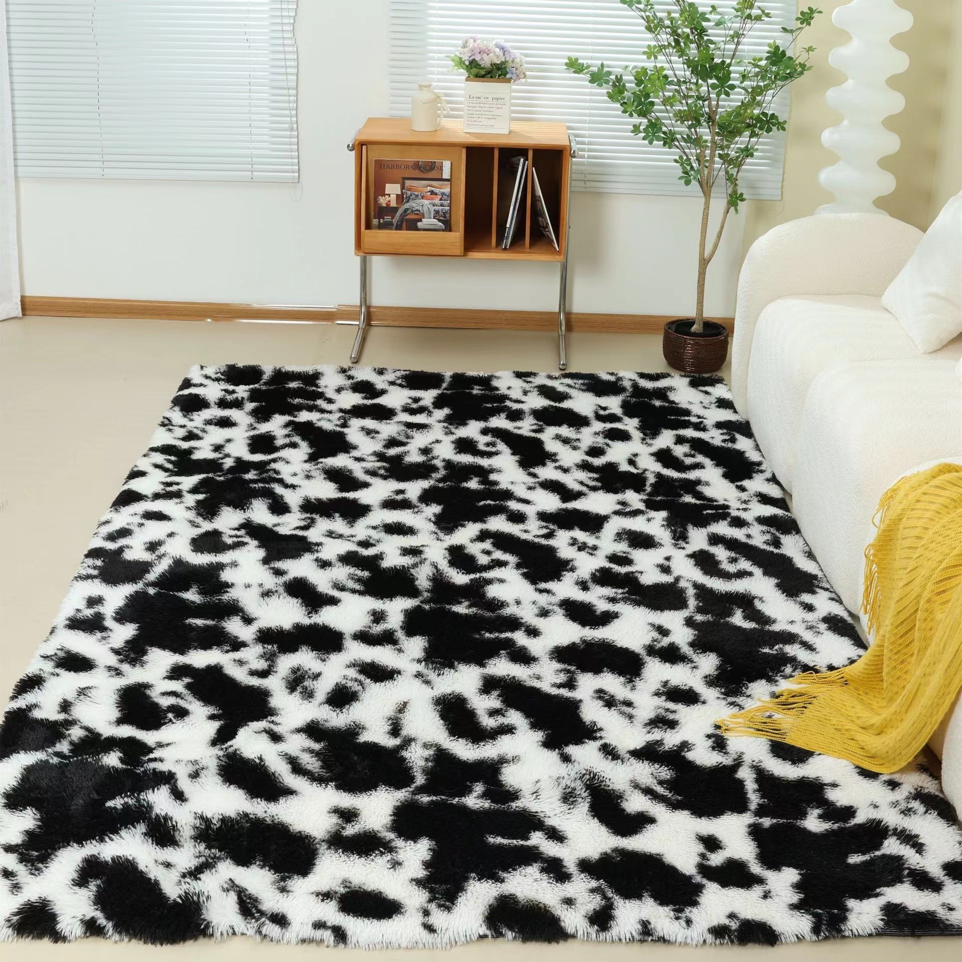 Wholesale China Big Size Soft Plain Floor Shaggy Rug Shaggy Carpet For Living Room