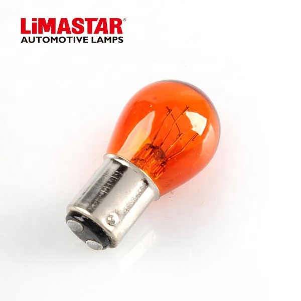 Limastar Orange Fog Lights  12v Tail Lamp Auto Miniature Bulb S25 Lamp