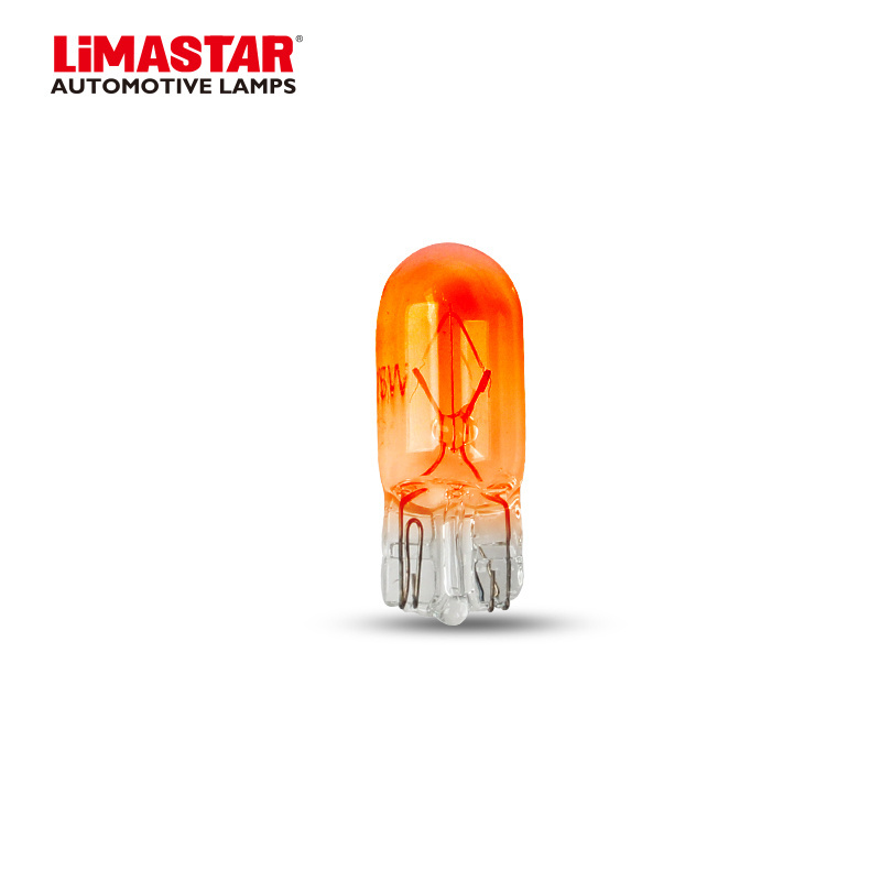 Limastar T10 Auto Lamp 12V 5W Amber car interior light