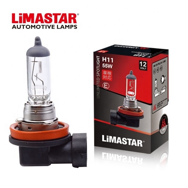 Limastar Car Headlights H11 Bulb Halogen 24V 70W Clear