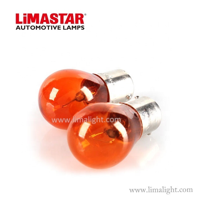 Limastar Orange Fog Lights  12v Tail Lamp Auto Miniature Bulb S25 Lamp