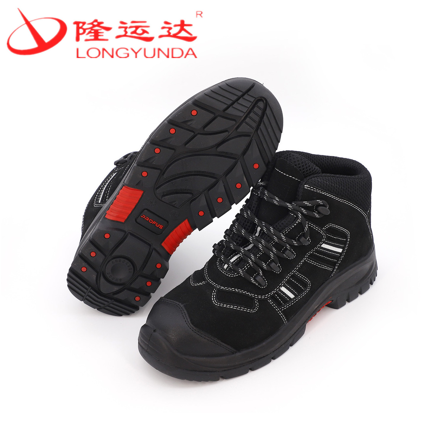 15-dollar En345 Standard New Mould Middle Cut PU Rubber Non Metal Ce Certification Safety Shoes