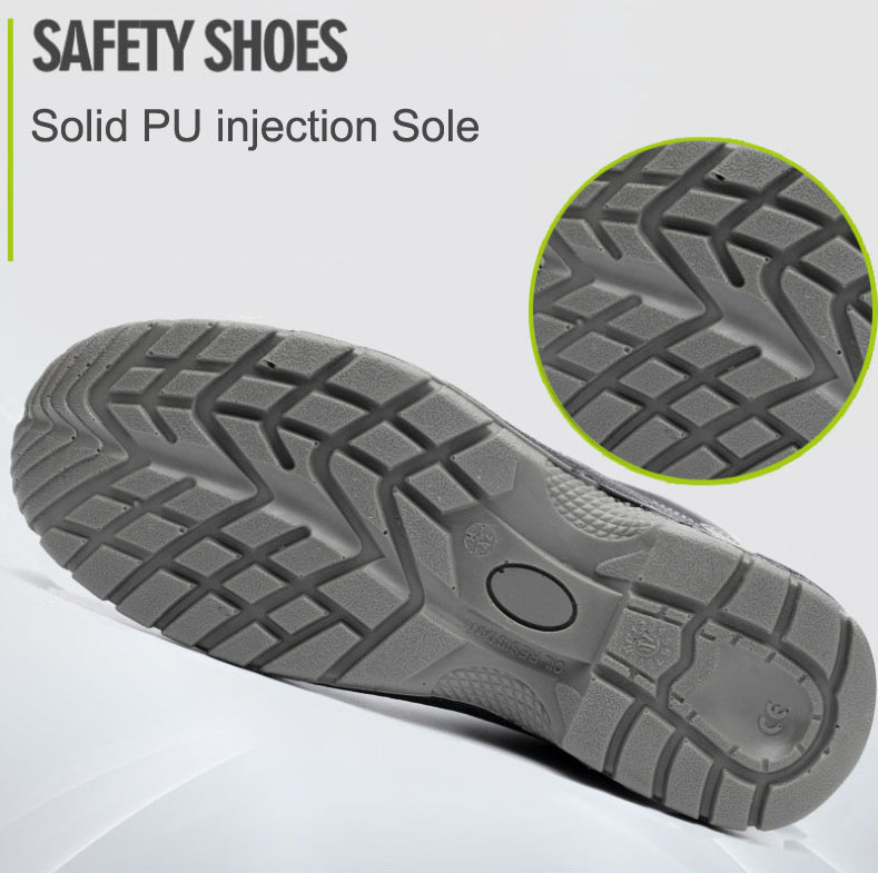 Light Industrial protective brand work security work safety boots safety shoes for men with steel toe cap