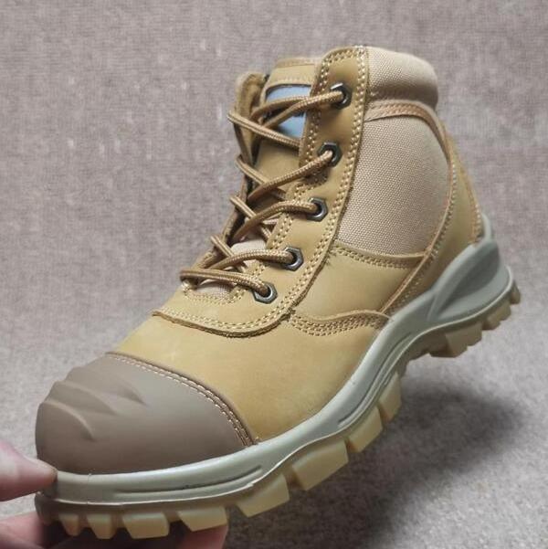 2024 factory price American big size 14 brown black Steel Toe Men Industrial Working Hiking Safety Boots