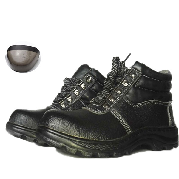 Wholesale price factory winter acid resistant men labour working security guard lightweight steel toe electrical safety shoes