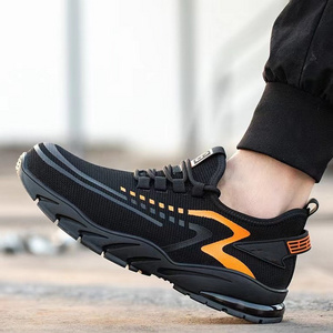 New Arrival Sports steel toe footwear Shoes Men Shoes Casual Safety Shoe Composite black Sneakers For Men