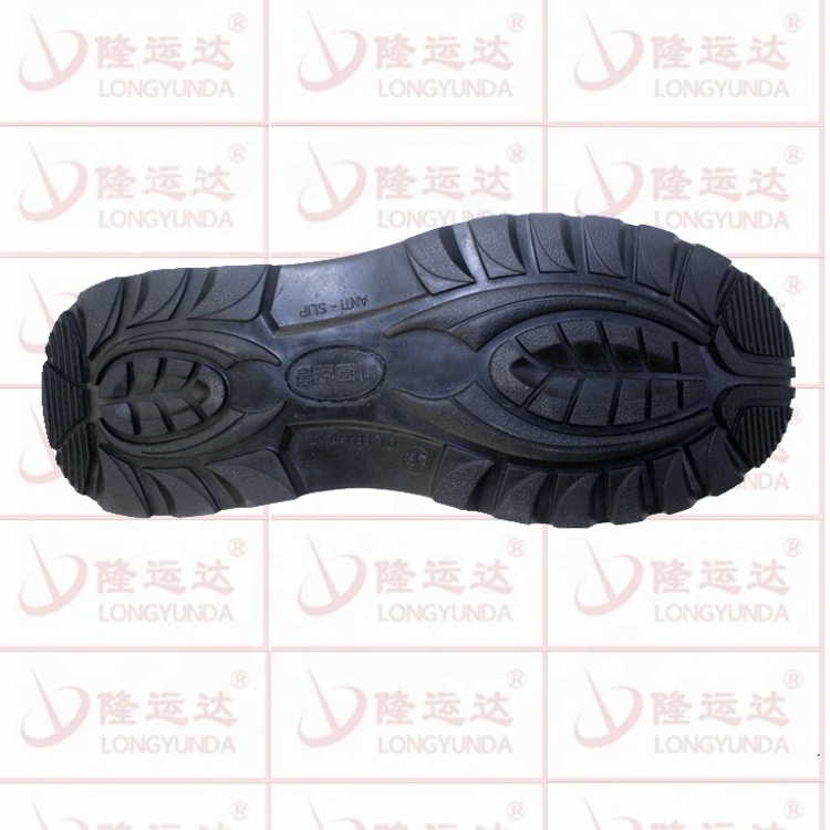 Wholesale Mens Black low cut Work Rubber Safety Shoes Boots Steel Toe Cap