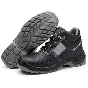 Light Industrial protective brand work security work safety boots safety shoes for men with steel toe cap