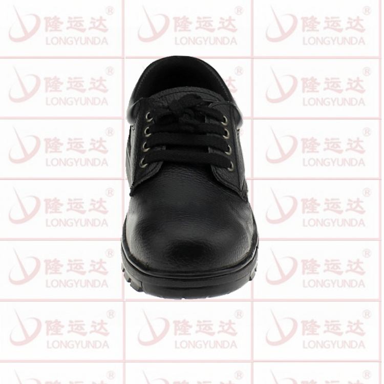 Steel toe heat resistant rubber outsole security shoes for work mens