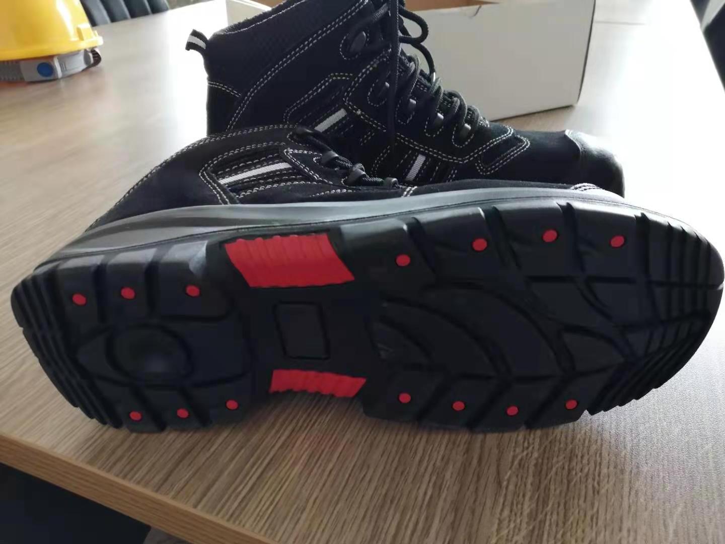 15-dollar En345 Standard New Mould Middle Cut PU Rubber Non Metal Ce Certification Safety Shoes